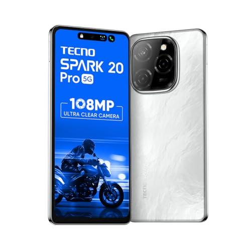 TECNO Spark 20 PRO 5G (Glossy White, 8GB+128GB)| 108MP Ultra Clear Imaging Refurbished - Image 7
