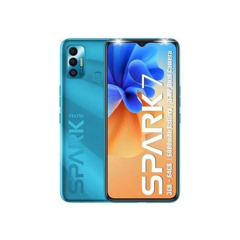 Tecno Spark 7 (Morpheus blue, 32 GB) (2 GB RAM) | Preowned