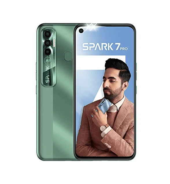Tecno Spark 7 Pro (Spruce Green, 4GB RAM 64GB Storage) - Refurbishedd - Image 2