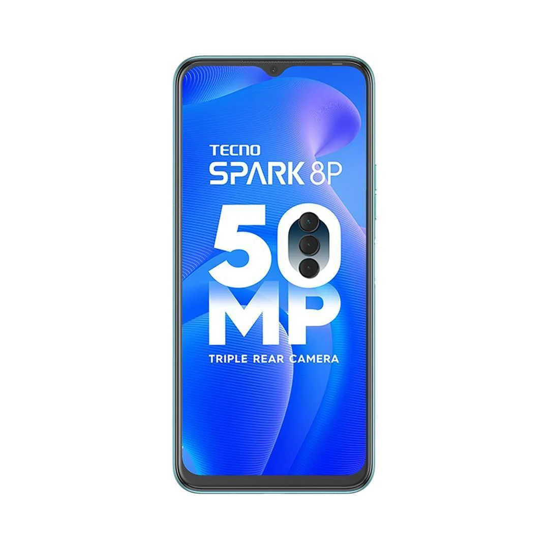 TECNO Spark 8P (Turquoise Cyan, 4GB RAM,64GB Storage)| 50MP SuperNight Camera | Upto 7GB RAM | 18W Flash Charger - Image 6
