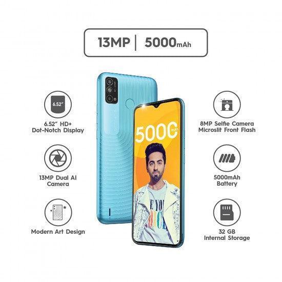 Tecno Spark Go 2021 Maldives Blue 2GB RAM 32GB Storage Refurbished - Image 2