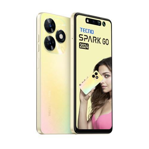 TECNO Spark GO 2024 (Alpenglow Gold, (4GB RAM+128GB Storage)|90Hz Dot-in Display with Dynamic Port |13MP Dual Rear Camera | Side FP Sensor | Octacore Processor | 5000mAh Battery| Dual Stereo Speaker - Image 7