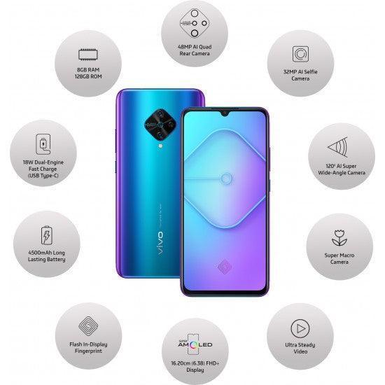 Vivo S1 Pro (Jazzy Blue, 128 GB) (8 GB RAM) Preowned - Image 4