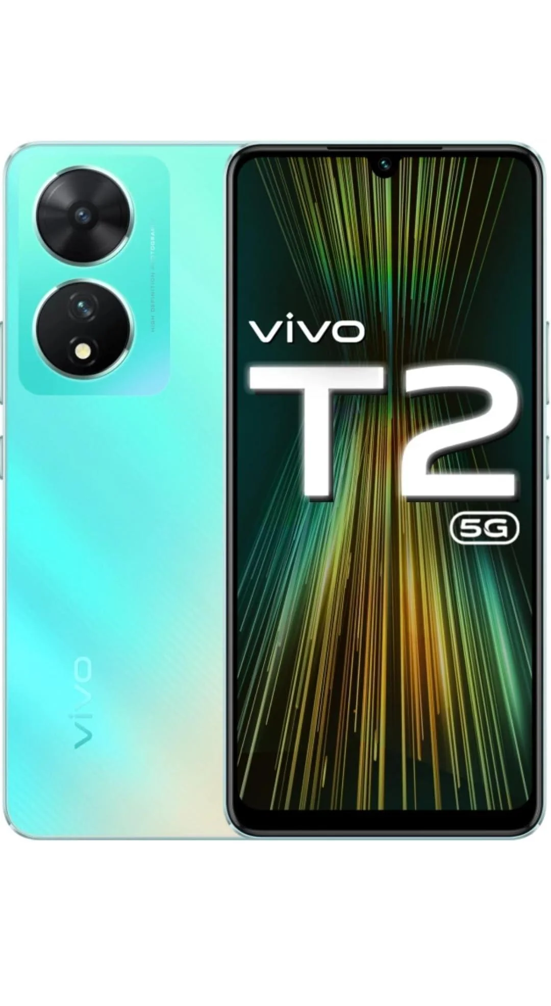 Vivo T2 5G (Nitro Blaze, 128 GB) (8 GB RAM) Refurbished