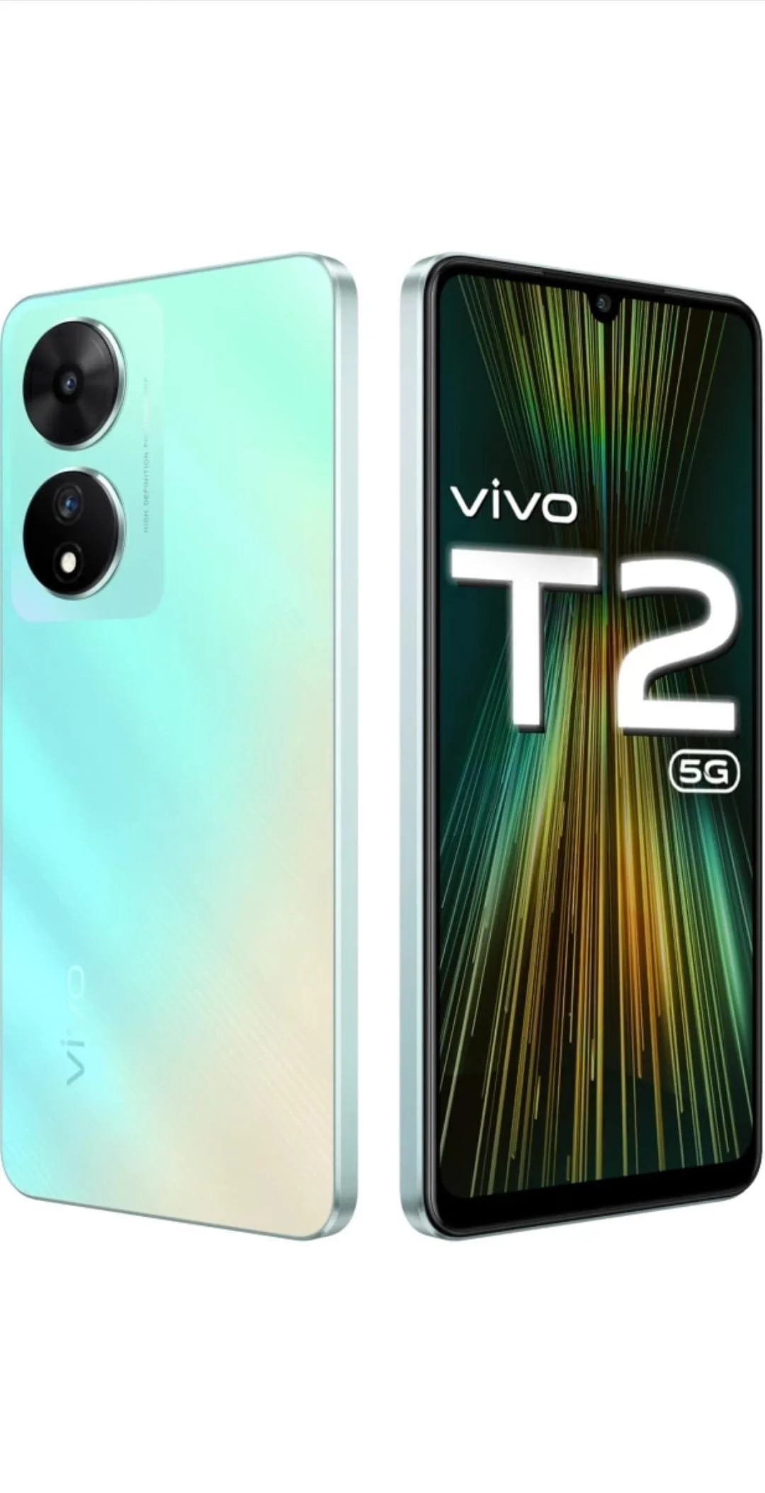 Vivo T2 5G (Nitro Blaze, 128 GB) (8 GB RAM) Refurbished - Image 2