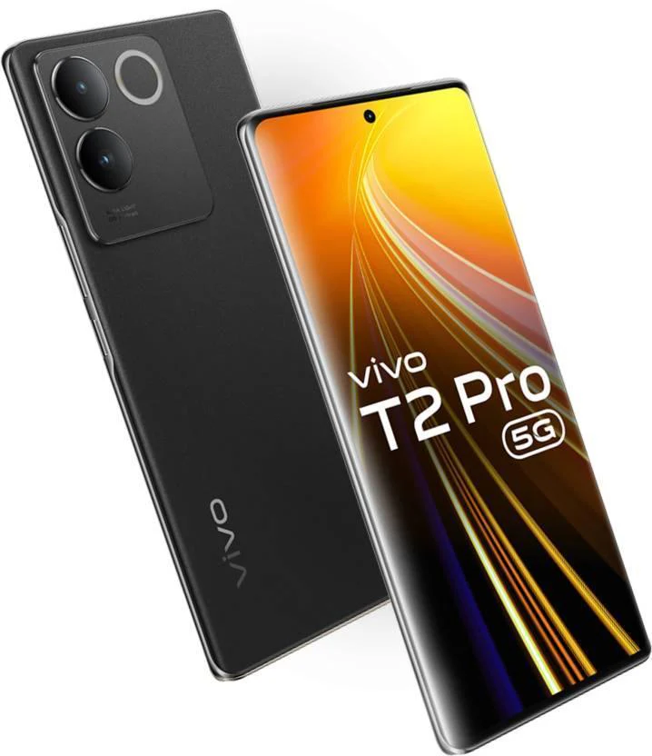 vivo T2 Pro 5G (New Moon Black, 256 GB) (8 GB RAM) Refurbished - Image 2