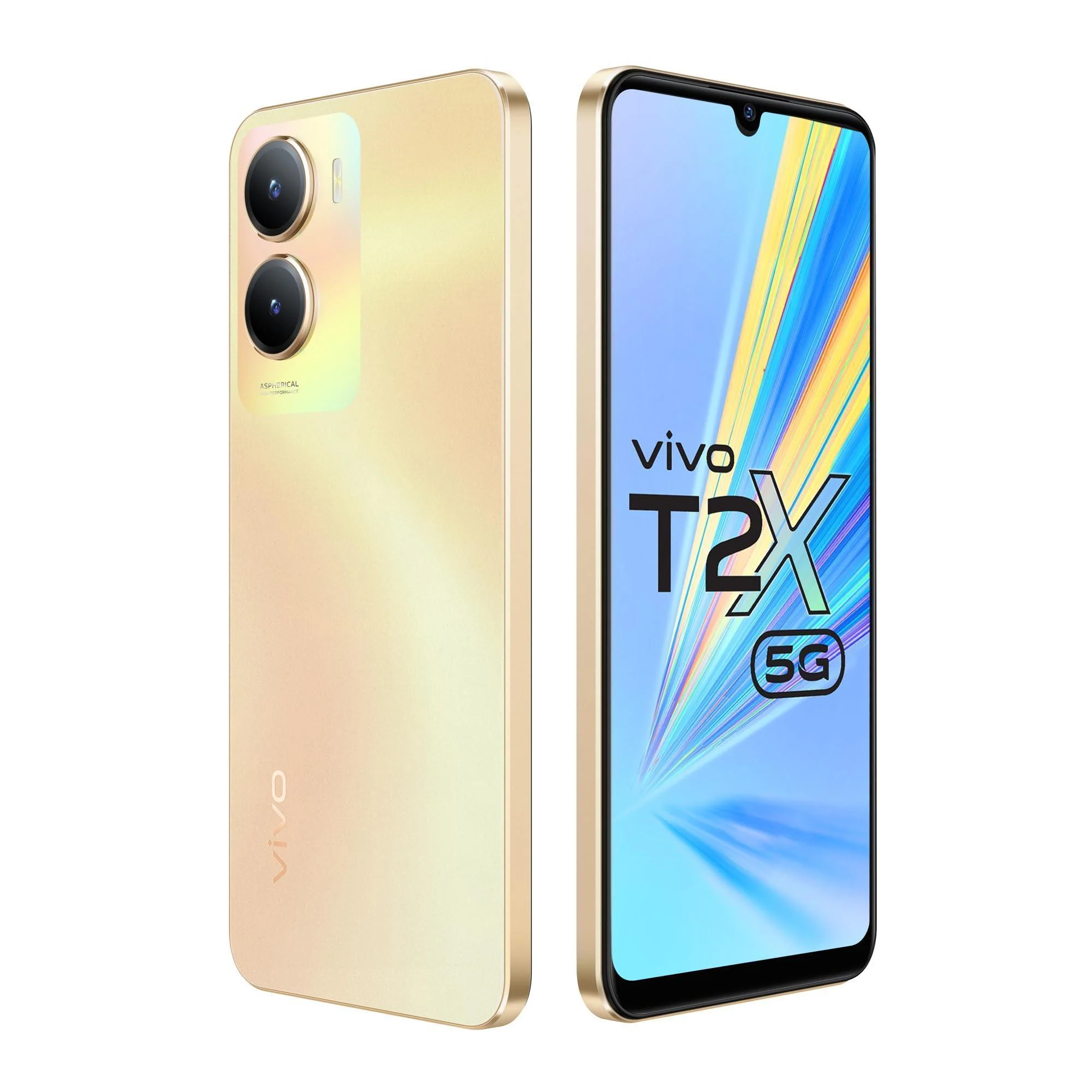 Vivo T2x 5G (128 GB) (6 GB RAM) (Aurora Gold) Refurbished - Image 3