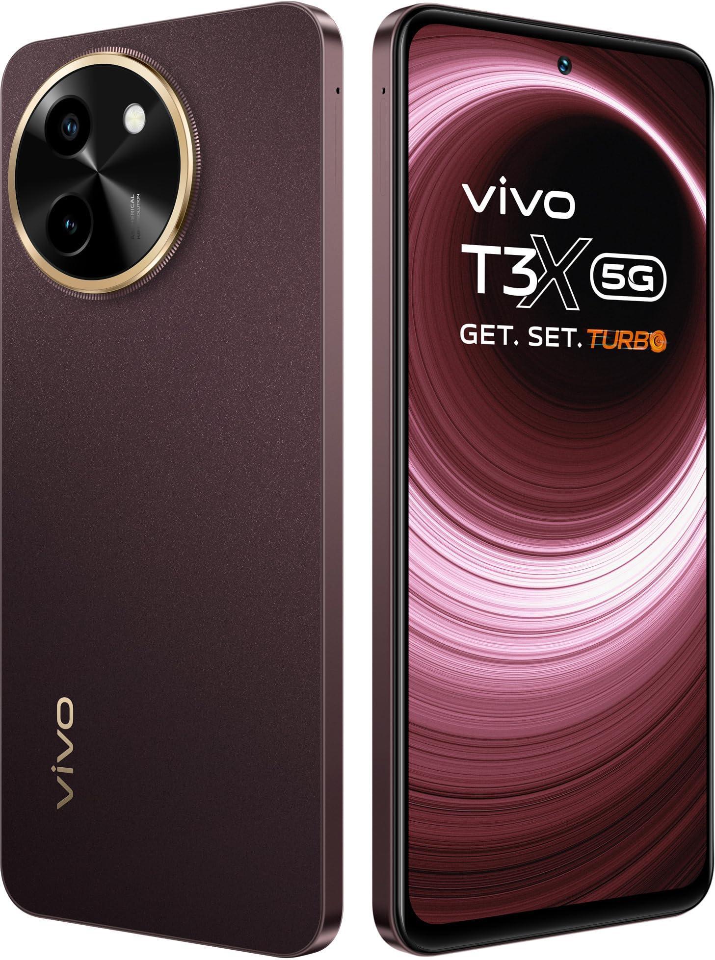 Vivo T3x 5G (Crimson Bliss, 128 GB) (6 GB RAM) Refurbished - Image 4