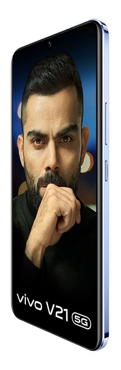 Vivo V21 5G (Dusk Blue, 8GB RAM, 128GB Storage) Refurbished - Image 2