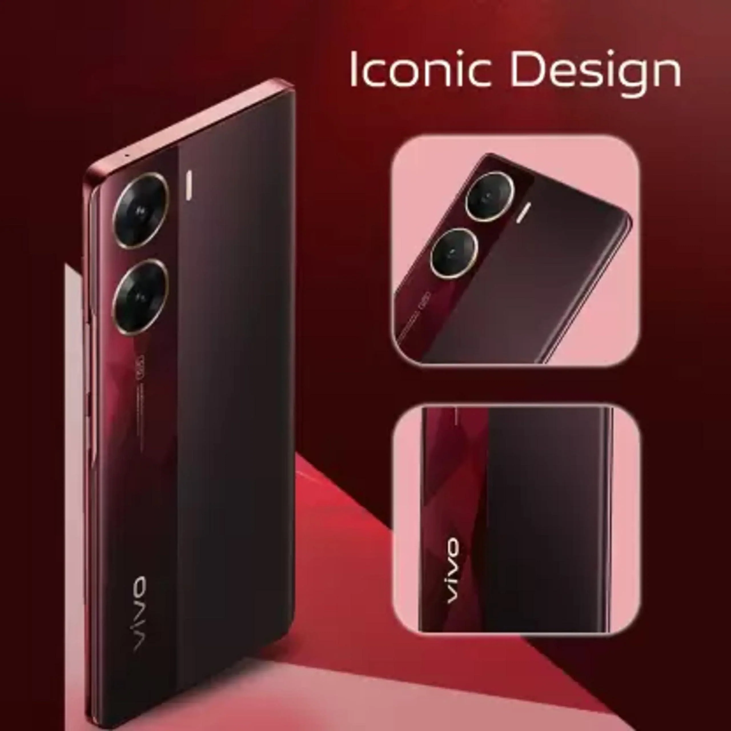 Vivo V29e 5G (Artistic RED,128) (8 GB RAM) Used - Image 5