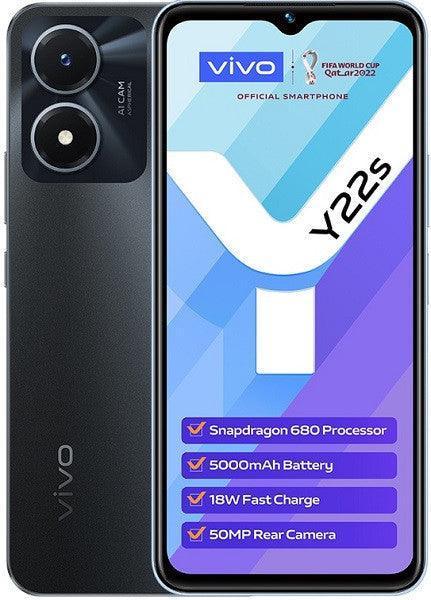 Vivo Y02s Dual Sim 32GB Fluorite Black (3GB RAM) Preowned