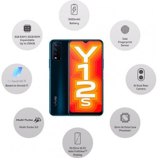vivo Y12s (Phantom Black, 32 GB) (3 GB RAM) Refurbished - Image 8