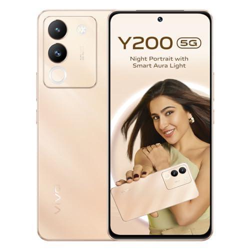 Vivo Y200 5G (Desert Gold, 8GB RAM, 128GB Storage) Refurbished - Image 4