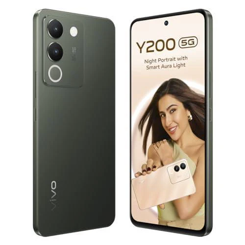 Vivo Y200 5G (Jungle Green, 8GB RAM, 128GB Storage) Refurbished - Image 8