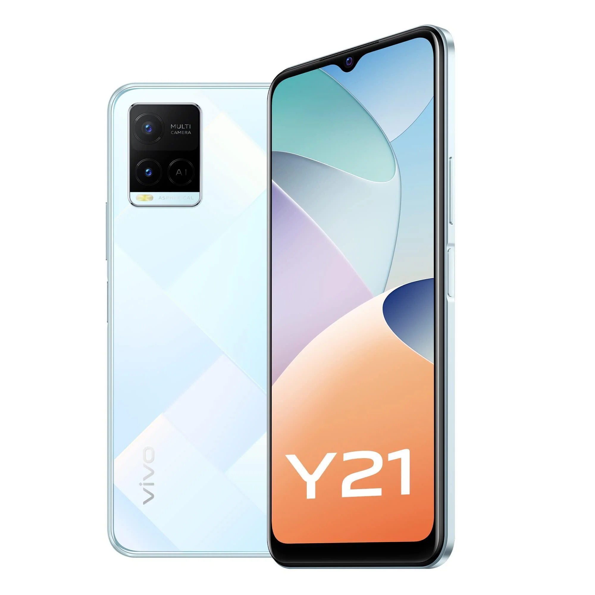 Vivo Y21 (Diamond Glow, 4GB RAM, 64GB Storage) Refurbished