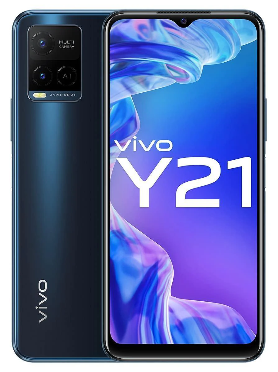Vivo Y21 (Midnight Blue, 4GB RAM, 64GB Storage) Refurbished - Image 4