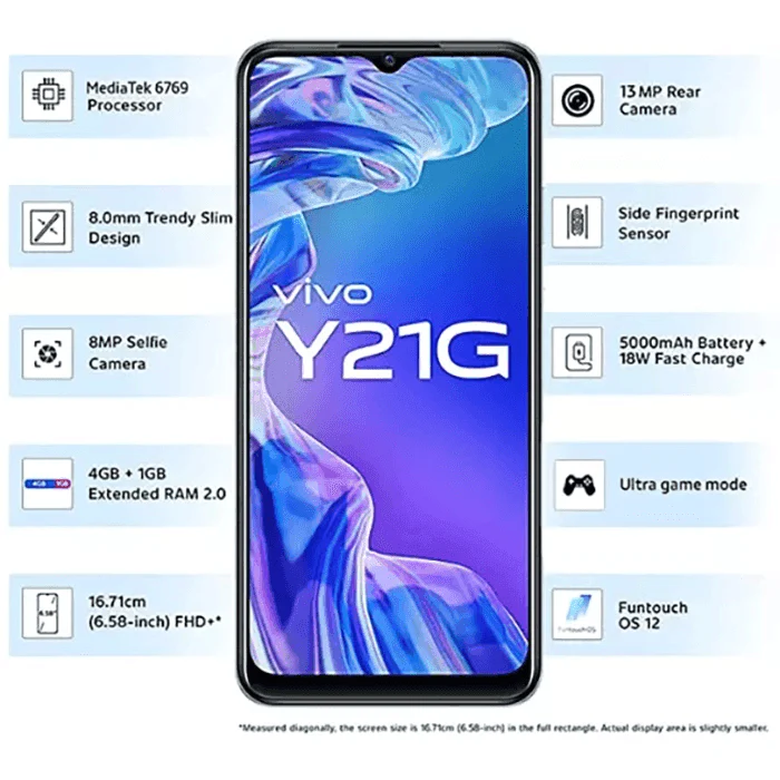 Vivo Y21G Diamond Glow 4GB 64GB Refurbished - Image 20