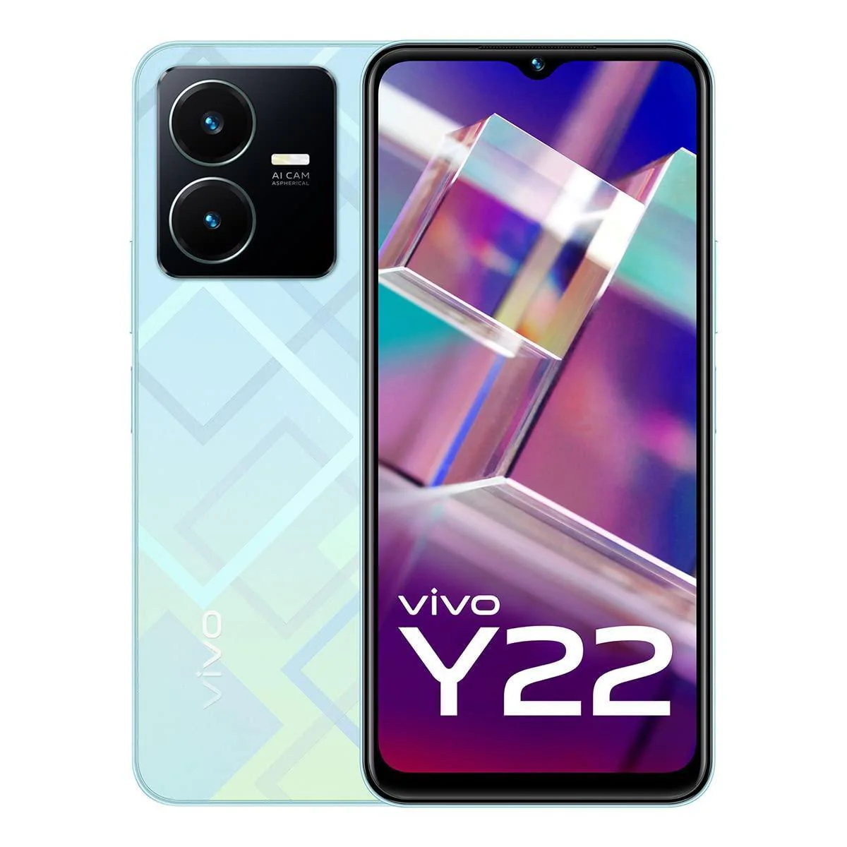 Vivo Y22 (Metaverse Green, 4GB RAM, 128GB Storage) Preowned