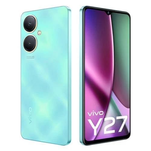 Vivo Y27 (Sea Blue, 6GB RAM, 128GB Storage) Refurbished