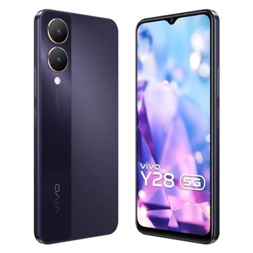 Vivo Y28 5G (Crystal Purple, 8GB RAM, 128GB Storage) Used - Image 8