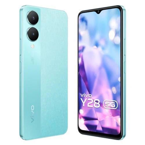 Vivo Y28 5G (Glitter Aqua, 4GB RAM, 128GB Storage) Refurbished - Image 8