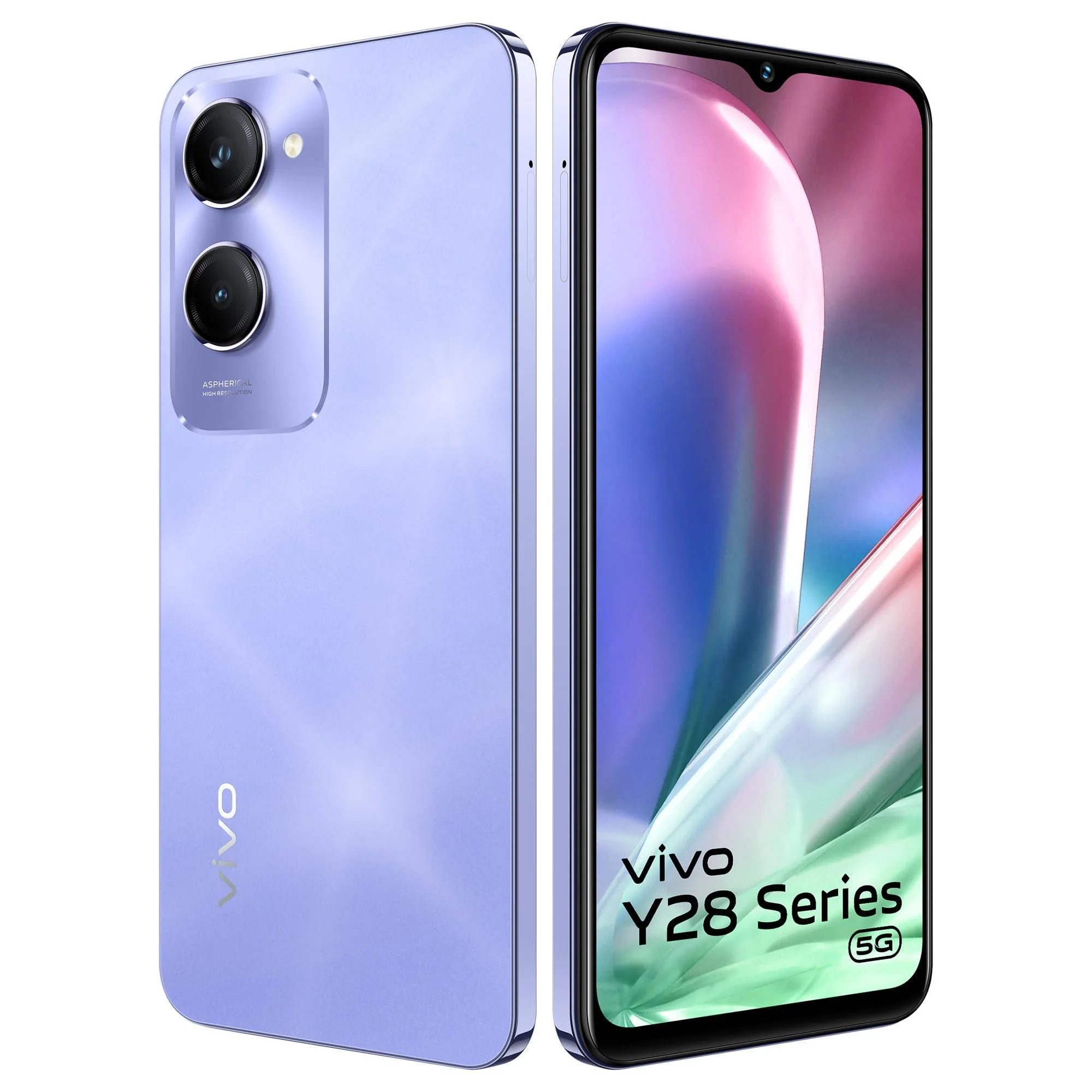 vivo Y28s 5G (Twinkling Purple, 6GB RAM, 128GB Storage) Refurbished