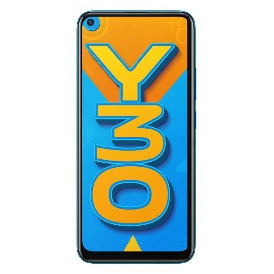 Vivo Y30 (Dazzle Blue, 4GB RAM, 128GB Storage) refurbished