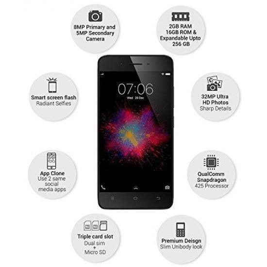 Vivo Y55s (Matte Black, 16 GB, 3 GB RAM) Used - Image 3