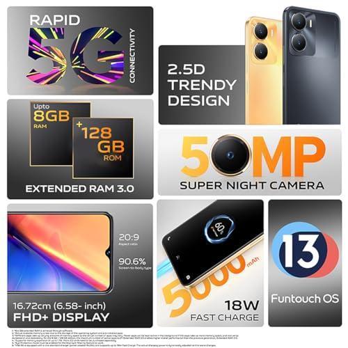 Vivo Y56 5G (Black Engine, 4GB RAM, 128GB Storage) Refurbished - Image 7