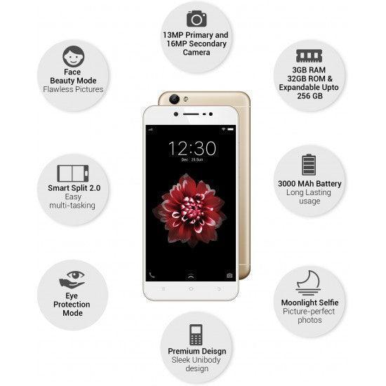 Vivo Y66 (Crown Gold, 32 GB) (3 GB RAM) Refurbished - Image 3