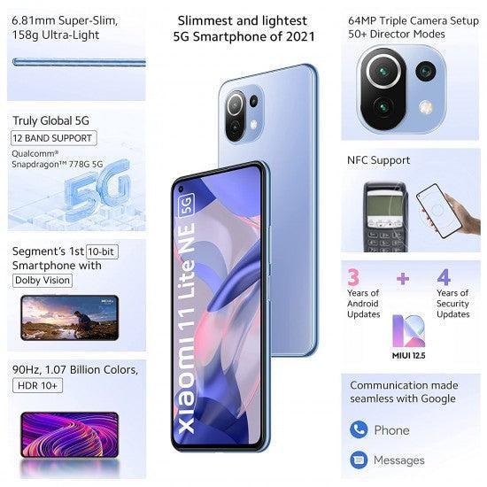 Xiaomi 11 Lite NE 5G Jazz Blue 8GB RAM 128 GB Storage - Image 2