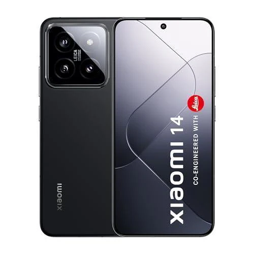 Xiaomi 14 (Black, 12GB RAM, 512GB Storage) | 50MP Leica Professional Optics Refurbished