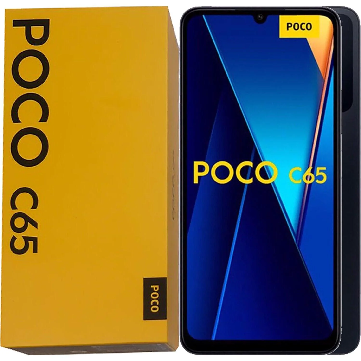 Xiaomi Poco C65 4G Black 128GB + 6GB Dual-Sim Refurbished