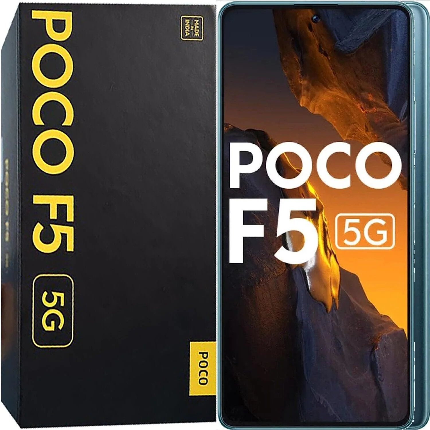 Xiaomi Poco F5 5G Blue 256GB + 12GB Dual-Sim Refurbished