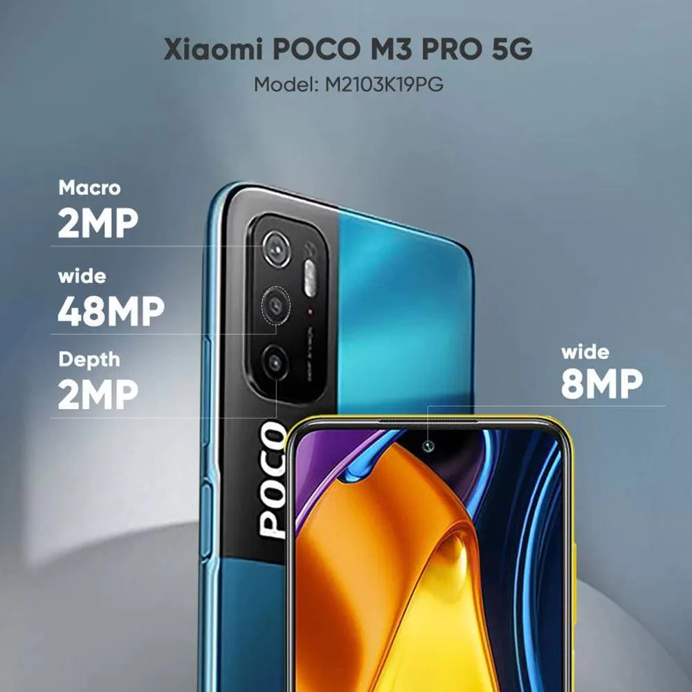 Xiaomi Poco M3 Pro (Cool Blue, 4GB RAM, 64GB Storage) - Refurbished - Image 3