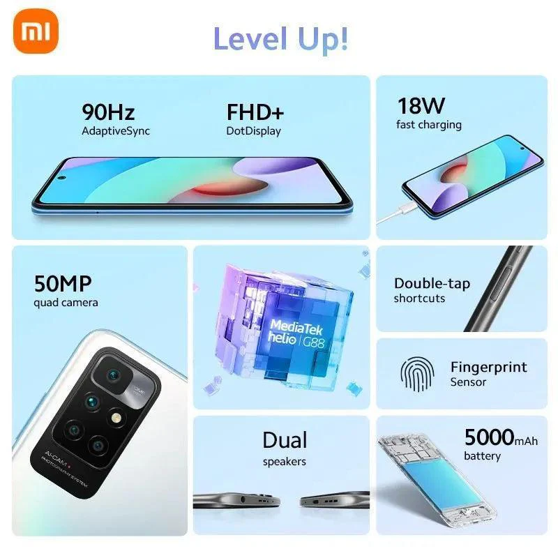 Xiaomi Redmi 10 2022 Smartphone 4GB 128GB Used - Image 3