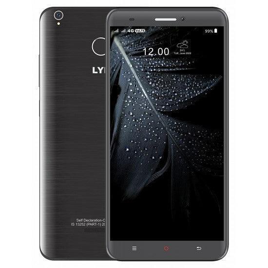 Xifo LYF Water 7s (3GB RAM, 16 GB Storage) 4G Smartphone in Black Colour