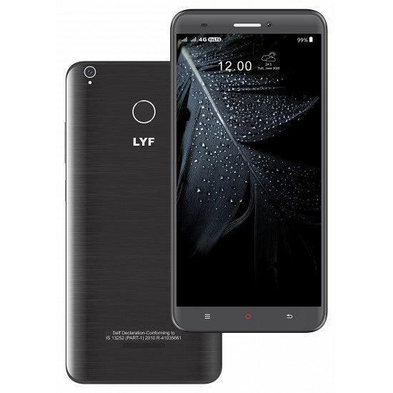 Xifo LYF Water 7s (3GB RAM, 16 GB Storage) 4G Smartphone in Black Colour - Image 5